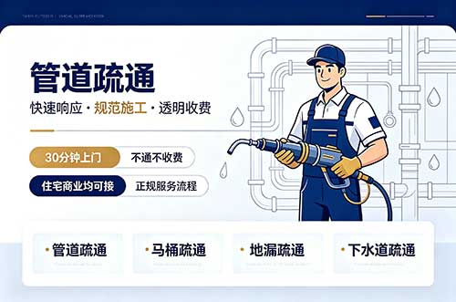 南开管道疏通