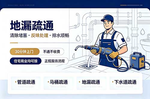 南开地漏疏通
