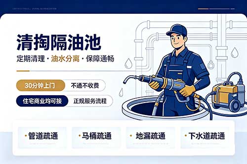 南开清掏隔油池