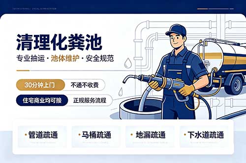 南开清理化粪池